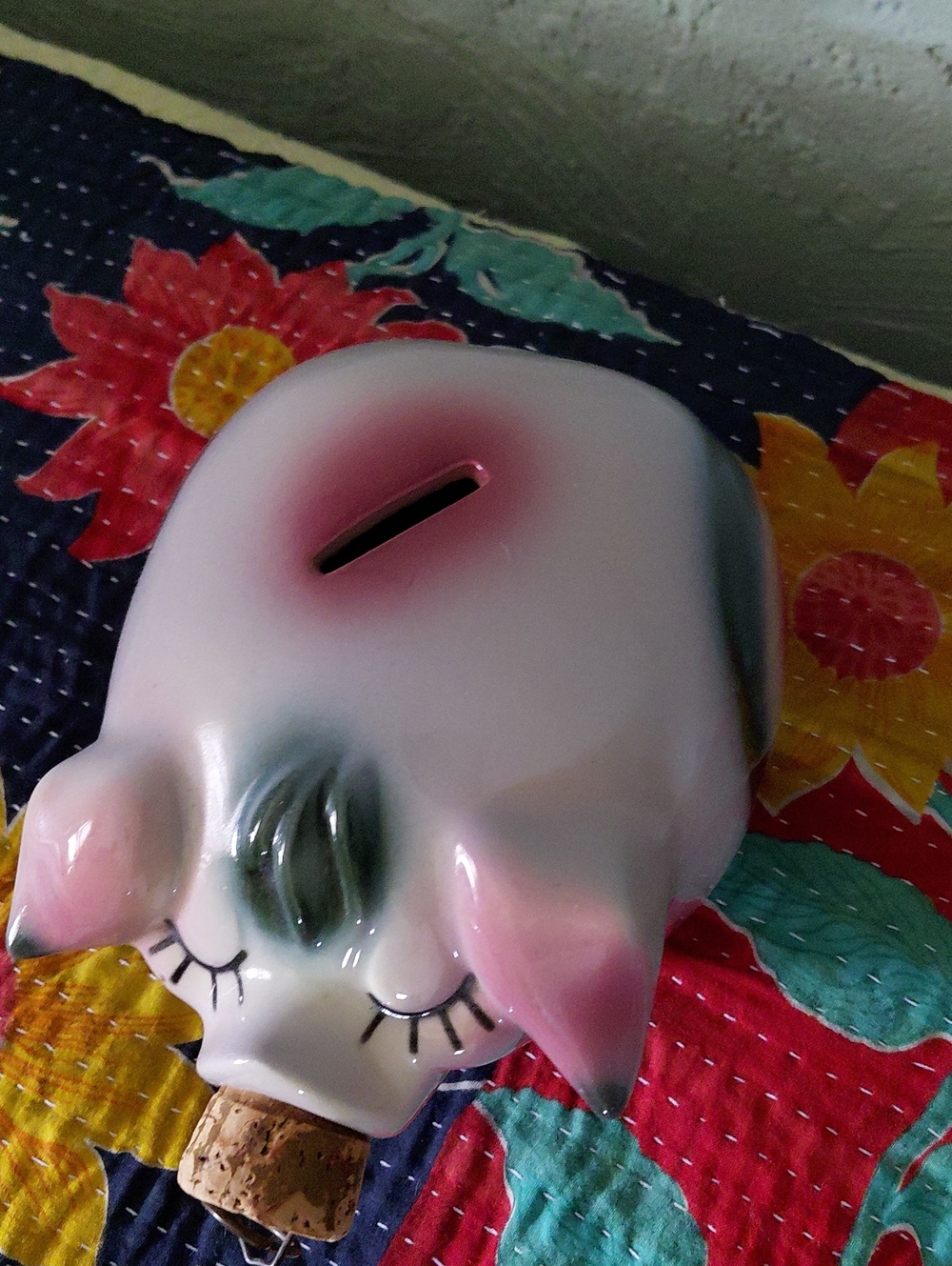 1957 Corky Hull Piggy Bank Perfect - Picture 2 of 4